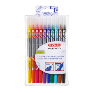 Fineliner / Fasermaler 2 in 1