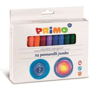 Primo Jumbo Fasermaler 24er Pack